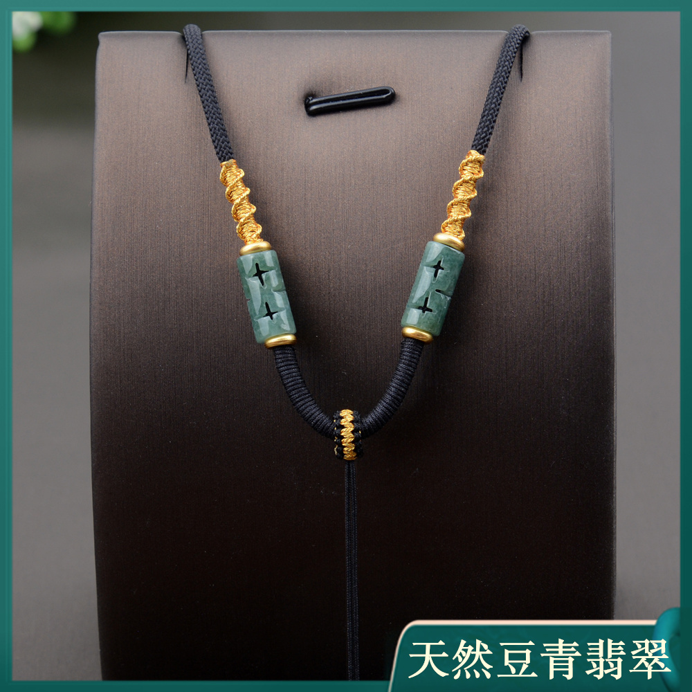 天然翡翠材质百搭耐用福绳