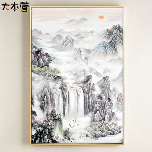 DIY数字油画中式手工装饰画
