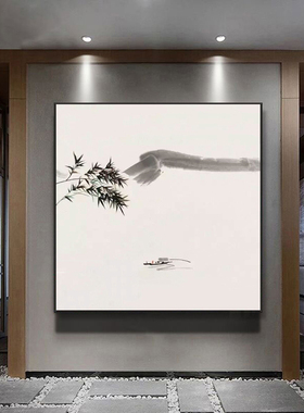 中式水墨风景diy数字油画