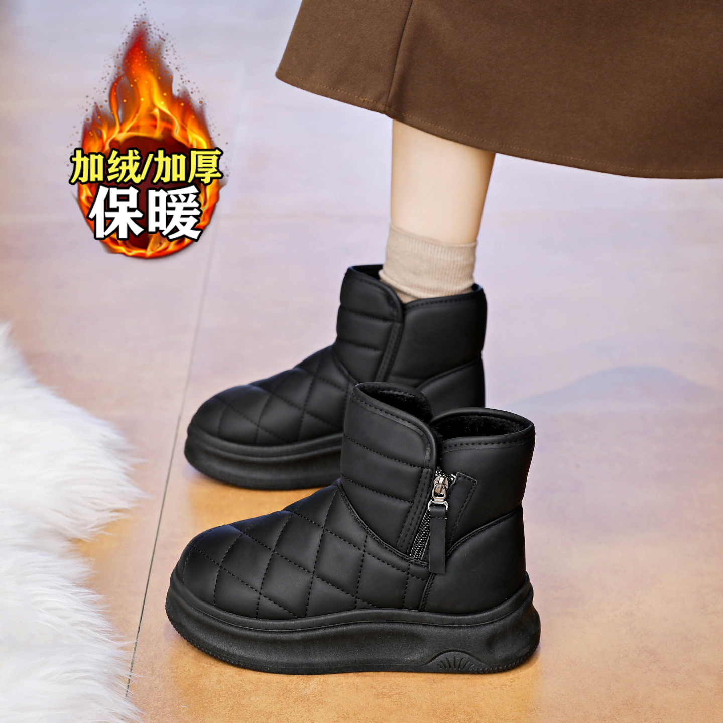 【赵露思同款】巨好看雪地靴子女