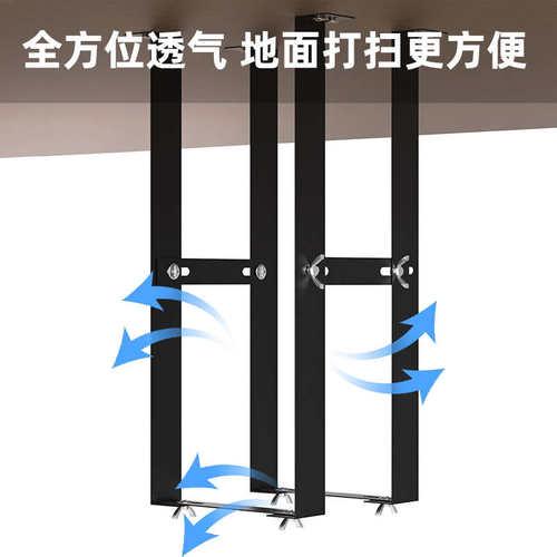 电脑主机悬挂式托架台式主机托支架壁挂架主机箱支架主机托机箱托
