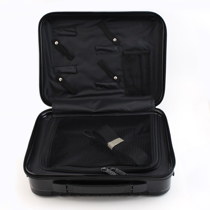 发型师多功能美发工具包 剪刀电推剪吹风收纳箱手提斜背包工具箱