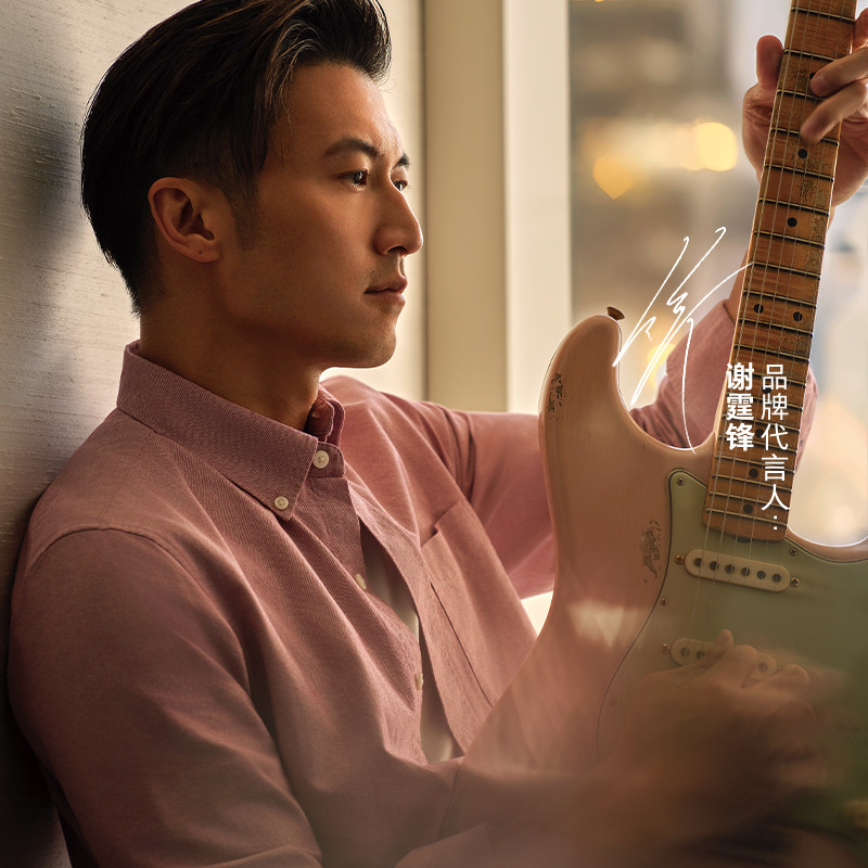 【谢霆锋同款】十如仕男女同款洗水复古衬衫外套纯棉长袖衬衣CS01