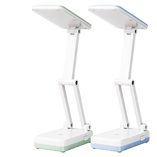 得力电池台灯学生宿舍床头学习灯长续航住校5号干电池插电两用灯