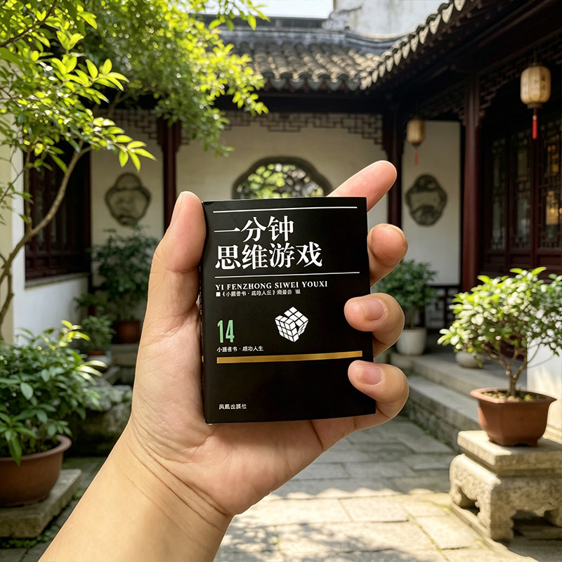 一分钟思维游戏小墨香书成功人生袖珍书香味口袋书人际交往处世哲学正能量职场提升情商沟通技巧励志社交狼道羊皮卷口才训练财商人