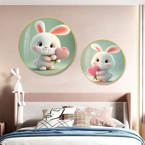 炫季简约女孩卧室装饰画