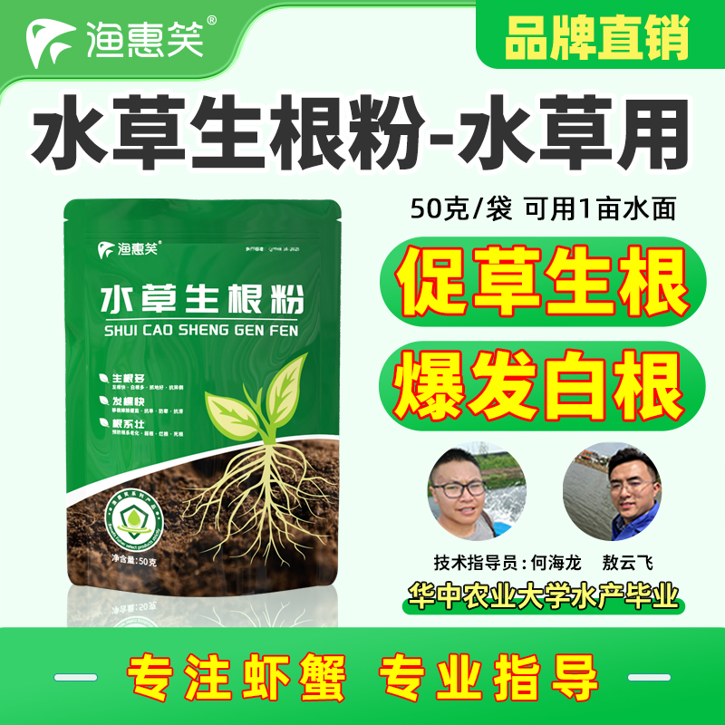 渔惠笑水草生根粉长白根
