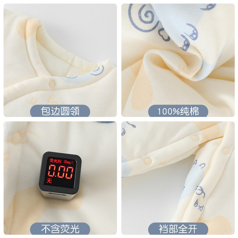 婴儿秋冬衣服A类纯棉宝宝