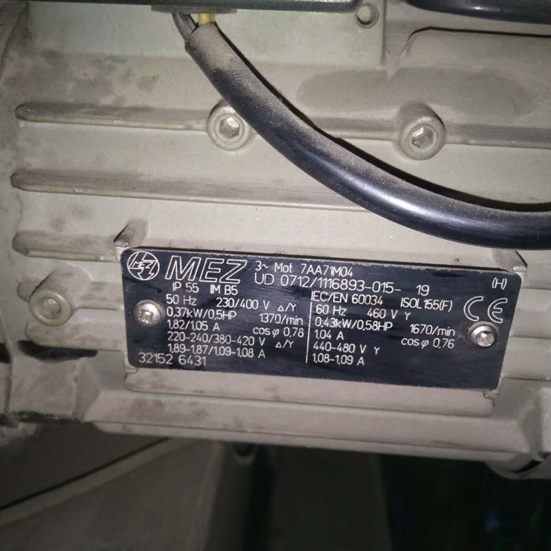 德国MEZ电机马达7AA71C02 0.75KW GB3/B5/B14 原装MEZ刹车马达