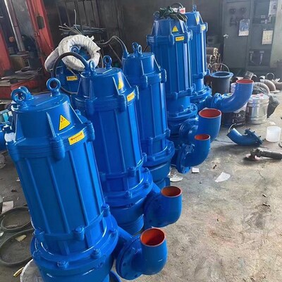 WQ/QWc污水泵 大功率无堵塞大流量潜水泵排污泵工程抽污灌溉潜污