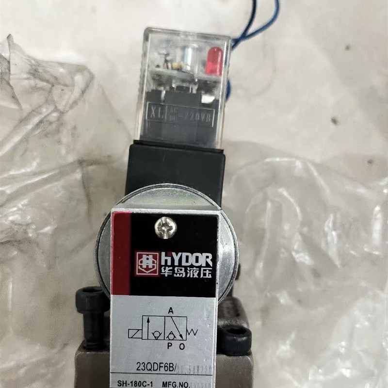 上海华岛液压电磁球阀23QDF6B/31.A5EAC220换向23QDF6K/315E24
