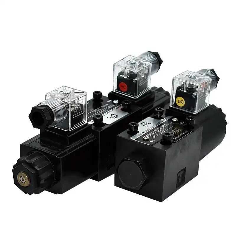 DSG-02-3C2/o4/6双头电磁液压阀换向调速控制阀6通径液压系统