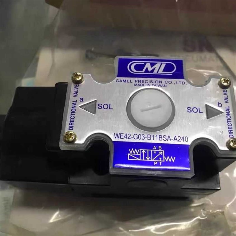台湾CML全懋电磁阀WE4m2-G03-B11BSA -A240 D2 A110液压电磁换向