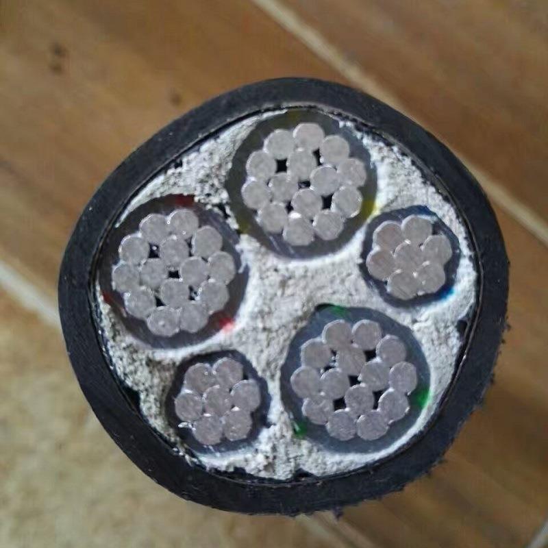 铠装铝芯电缆厂家YJLV22 3*150+2*70平方5芯带铠地埋电缆线 铝线