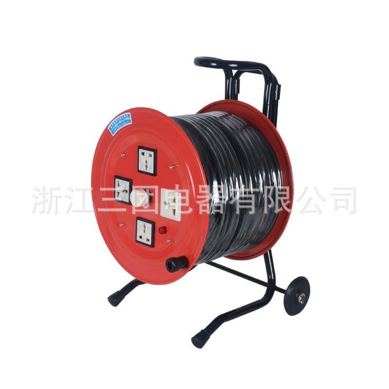 特价 电源盘线缆盘 移动电源电缆盘2*2.5㎡电缆卷线盘50M 线缆盘