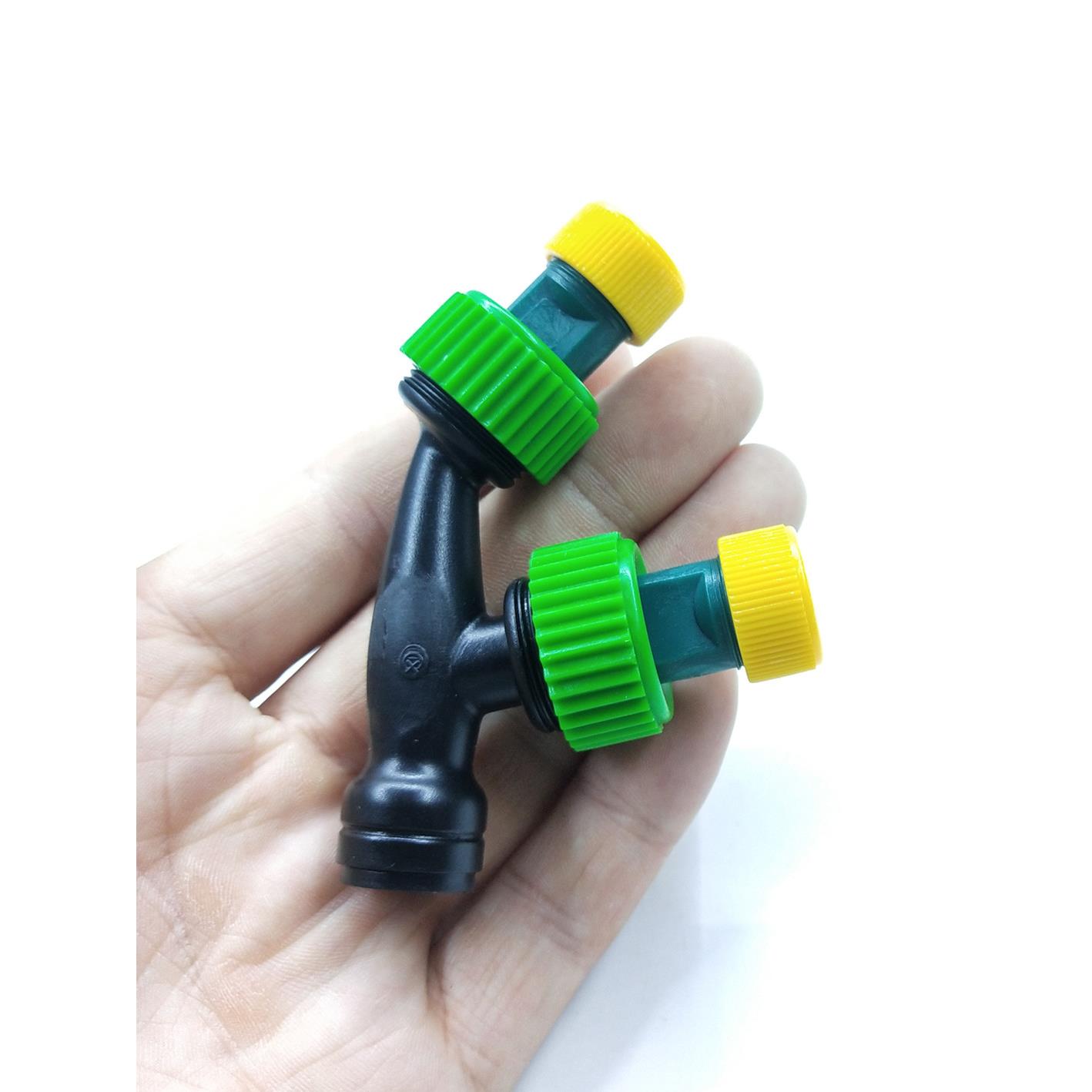 进口开荒除草剂喷头雾化喷雾器高压洒固体状颗粒喷枪打药机扇形嘴