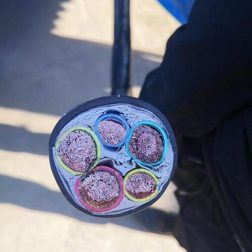 ZR RVV电源线RVVZ VVR软芯铜芯电缆3*70+2*35软线5芯70平方电缆线