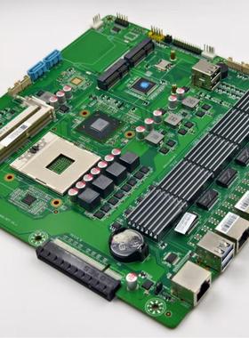 HM77网安工控主板 支持2 3代网安主板多网口防火墙软路由6个I210