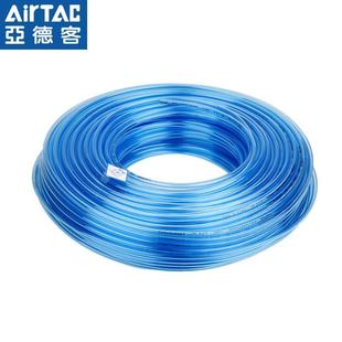12mm 亚德客原装 PU气管6X4空压机气泵气动高压软管透明防爆管8
