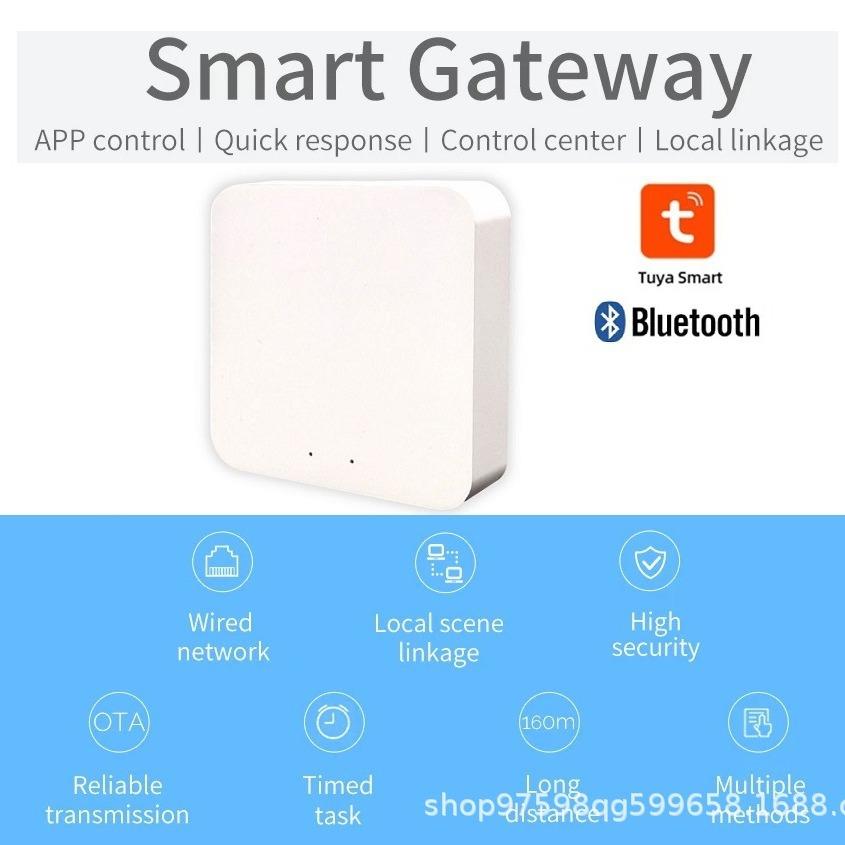 tuya涂鸦无线WIFI蓝牙Mesh多功能网关智能家居跨境电商