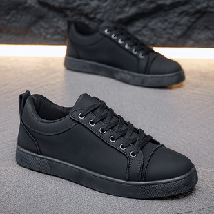 休闲运动男士潮牌CL字母透气板鞋四季休闲鞋简约素面时尚潮流运动