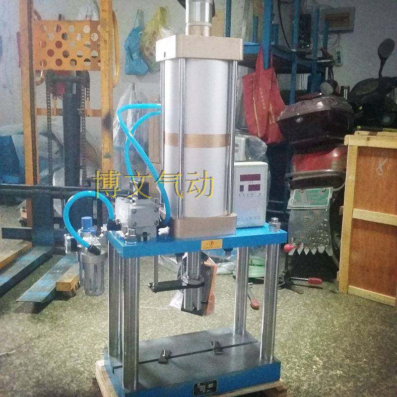 二吨气动压床2t 气动压机2000公斤出力四柱脚踏自动冲压机