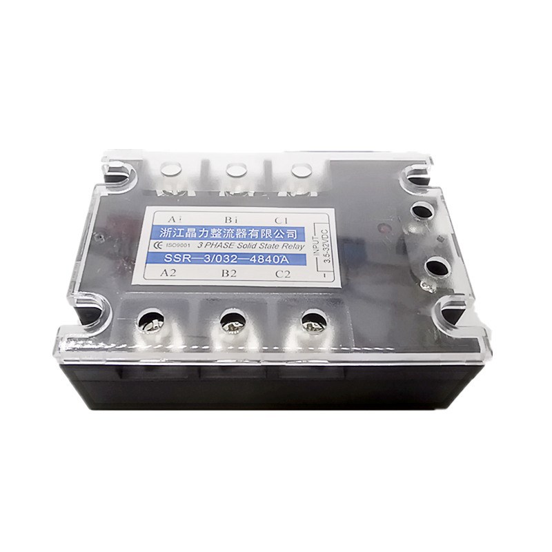 三相固态继电d器40A JGX-3 40A SSR-3/032-4840A三相直流控交流40