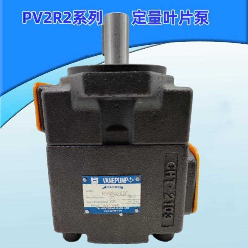 高压叶片泵PV2R1液压油泵永灵pv2r2定量K液压泵总成配件pv2r3泵头
