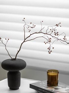 素胚素烧陶瓷花瓶高级感