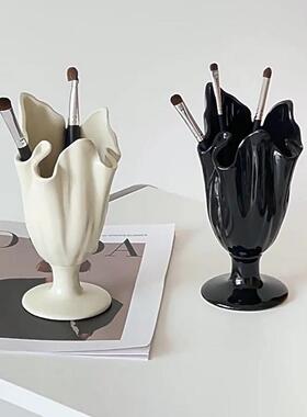 桌面摆件高级感陶瓷花瓶