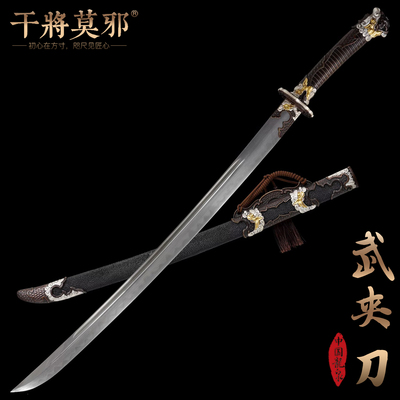 干将莫邪龙泉市宝剑郑伟东武夹绣春刀武器一体刀剑冷兵器未开刃