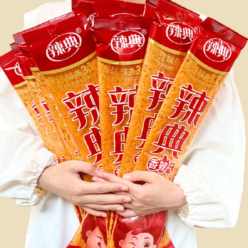 辣典香辣plus版网红辣条特大