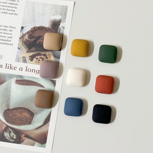 饰照片固定洞洞板磁铁贴 强力吸铁石冰箱贴磁吸贴片ins风创意装