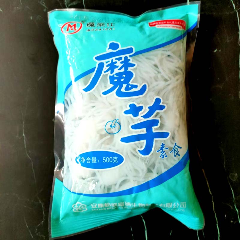 魔芋丝结500g商用关东煮麻辣烫原料0脂低卡低热量即食涮火锅配菜