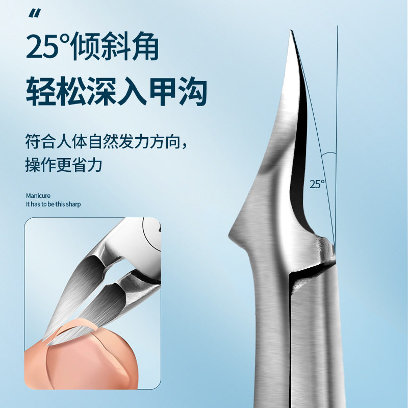 新款不锈钢鹰嘴钳超尖斜