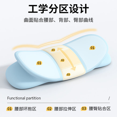 孕妇记忆棉腰背倚靠垫办