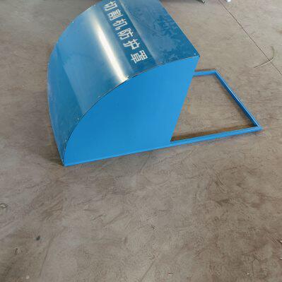 建筑工地大型台式切割机防护罩除尘保护罩标准定型化无齿锯防火棚