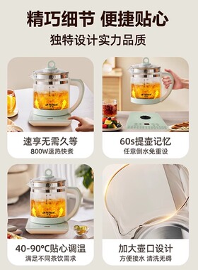 半球1.8L养生壶多功能家