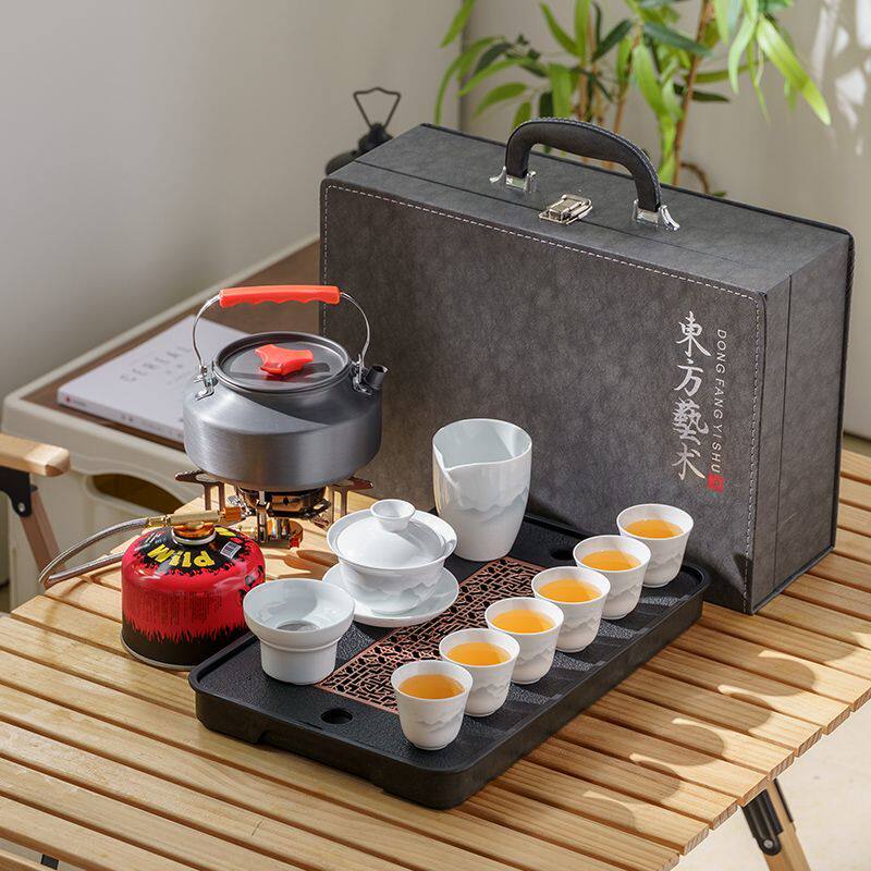 户外旅行茶具套装便携喝