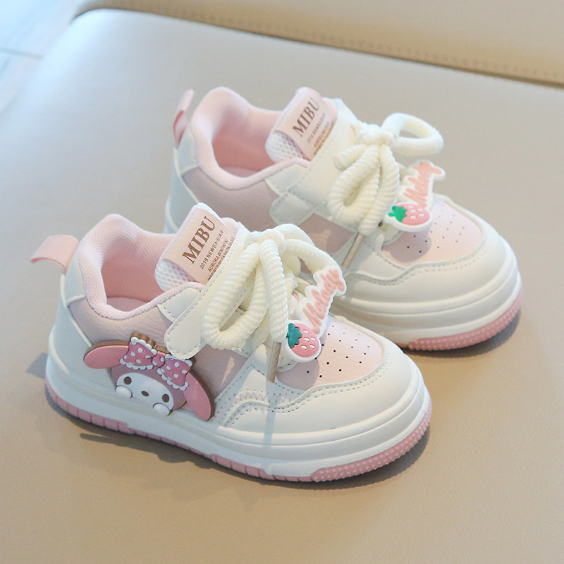 新款女宝宝春秋款运动鞋小童儿童秋季鞋子女童软底可爱卡通小白鞋,童鞋/婴儿鞋/亲子鞋,运动鞋,淘宝优惠券,粉丝福利购,淘宝优惠卷