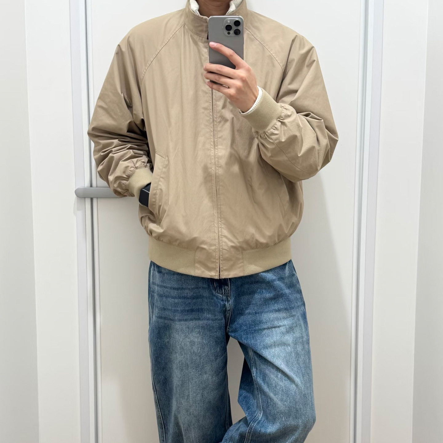 原单品质男装女装哈灵顿立领长袖拉链宽松茄克外套夹克男春484610,男装,夹克,淘宝优惠券,粉丝福利购,淘宝优惠卷