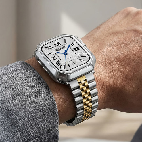 苹果手表商务休闲腕带保护壳套装