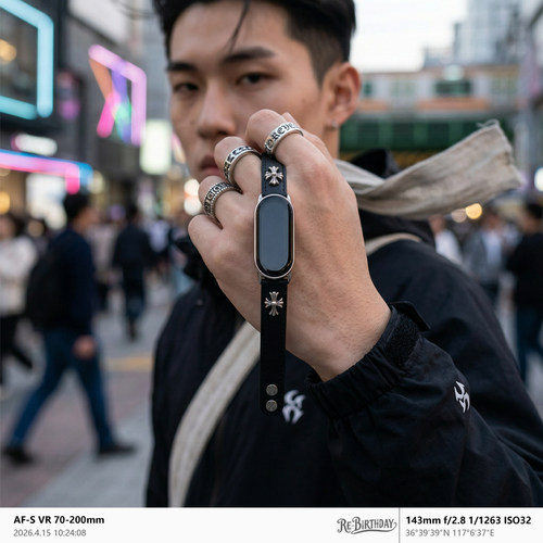 小米华为手环复古潮牌表带