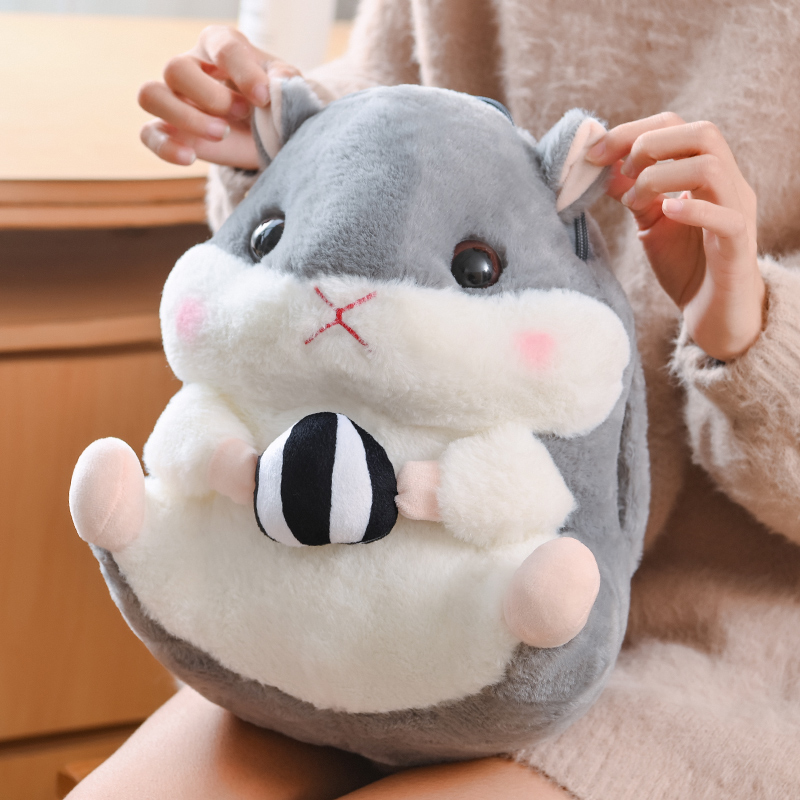 充电暖手宝儿童热水袋毛绒防爆