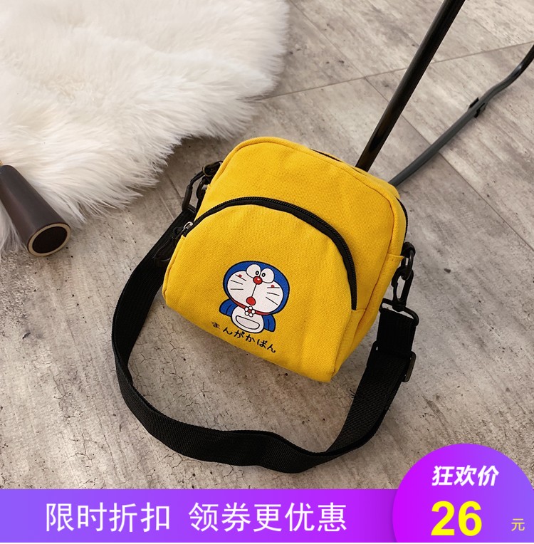 网红ins帆布包女韩版日系学生文艺简约布包袋原宿ulzzang小包包(非品牌)