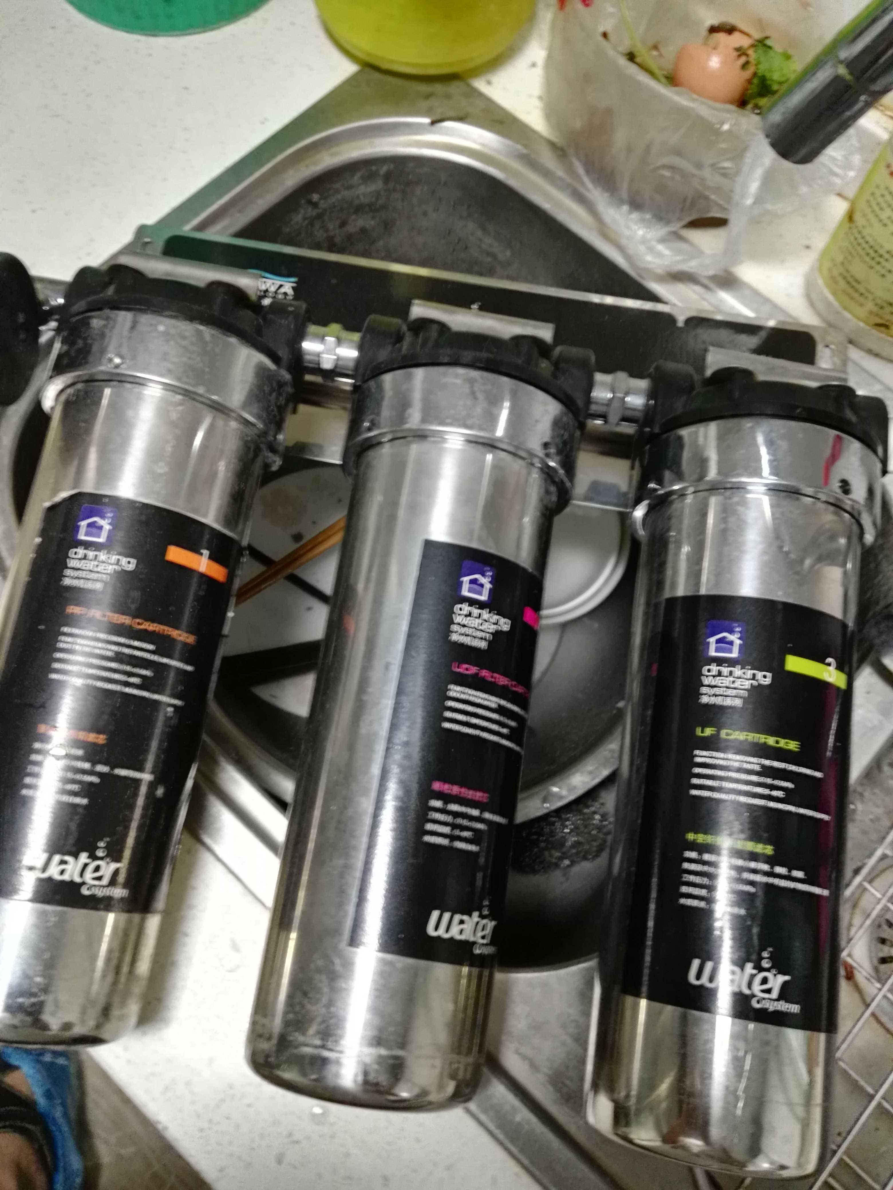 欧琳净水机配件格帝瓦G3滤芯全套PP棉活性炭超滤膜 原厂精品包邮
