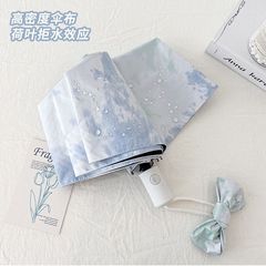 遮阳伞太阳雨伞女晴雨两用防晒防紫外线折叠加固结实抗风小巧便携