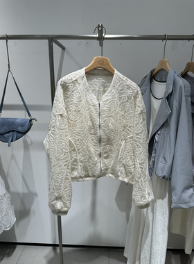 Rose Alyssa 2026春季新款女蕾丝外套R5301-1701-499