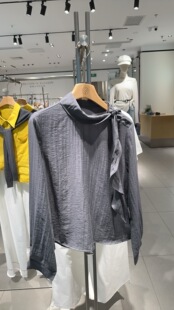 新款 若诗莉莎2026年夏季 Alyssa 499 R6202 0502 女飘带衬衫 Rose