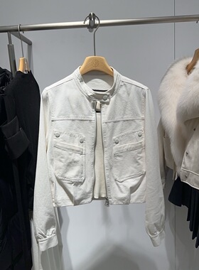 ROSEALYSSA若诗莉莎2026春季新款贴袋棒球夹克外套R6105-1705-699